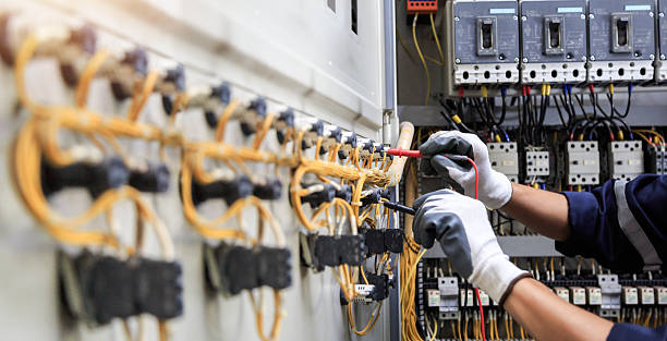 Professional Electrician technician working in University Park, MD